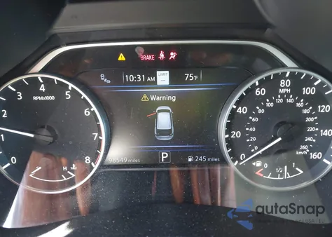 2020 Nissan Murano Platinum Intelligent Awd z USA, uszkodzony, nr VIN 5N1AZ2DS6LN174823